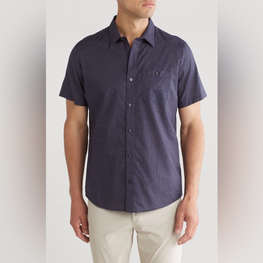 TRAVIS MATHEW Studebaker Regular Fit Short Sleeve Shirt